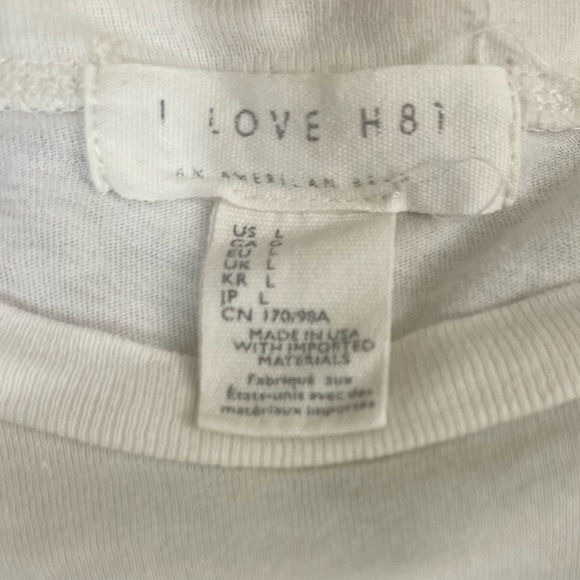 I Love H81 Weekend Warrior Biker tee size  US 1 - Picture 3 of 5